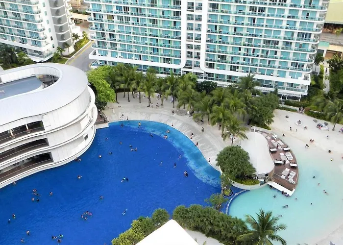 Azure Urban Resort Residences 1Br Condo With Huge Wavepool & Man-Made Beach Near Airport